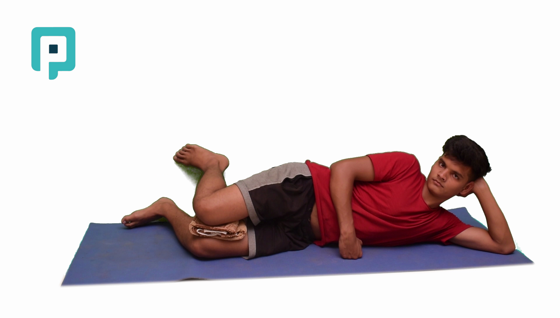 active knee flexion in side lying - beginner Lower Body exercise