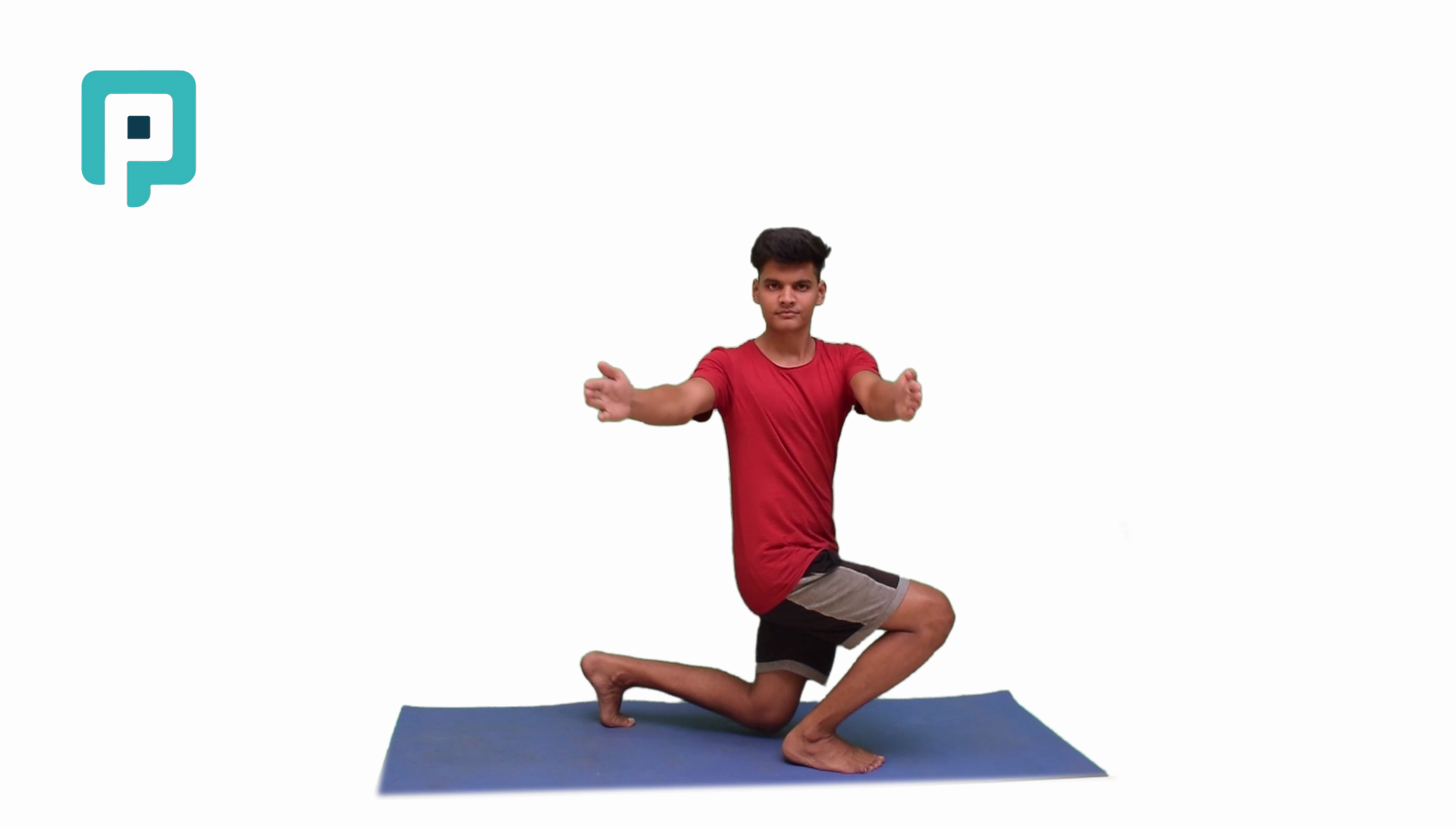 lunge with trunk rotation - beginner Lower Body exercise