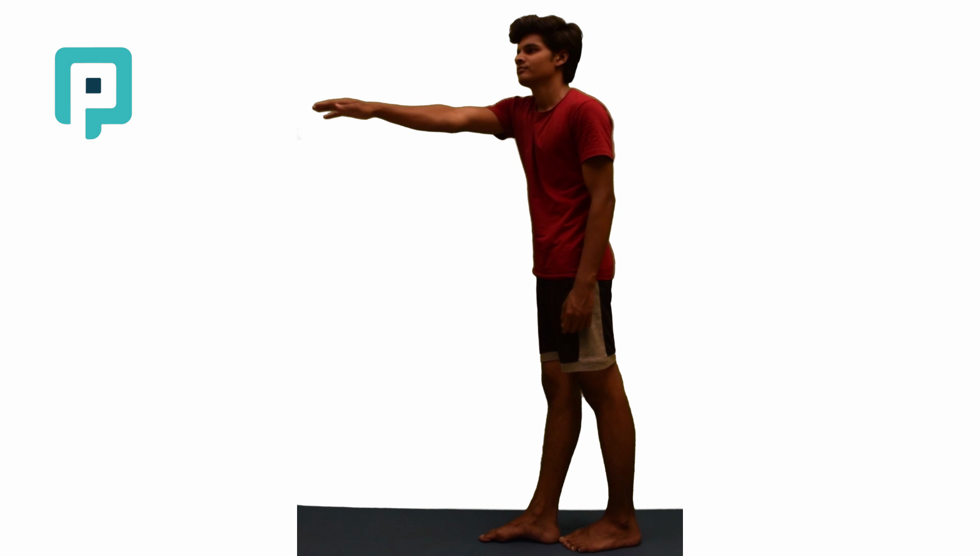 tandem standing reach out activity - beginner Lower Body exercise