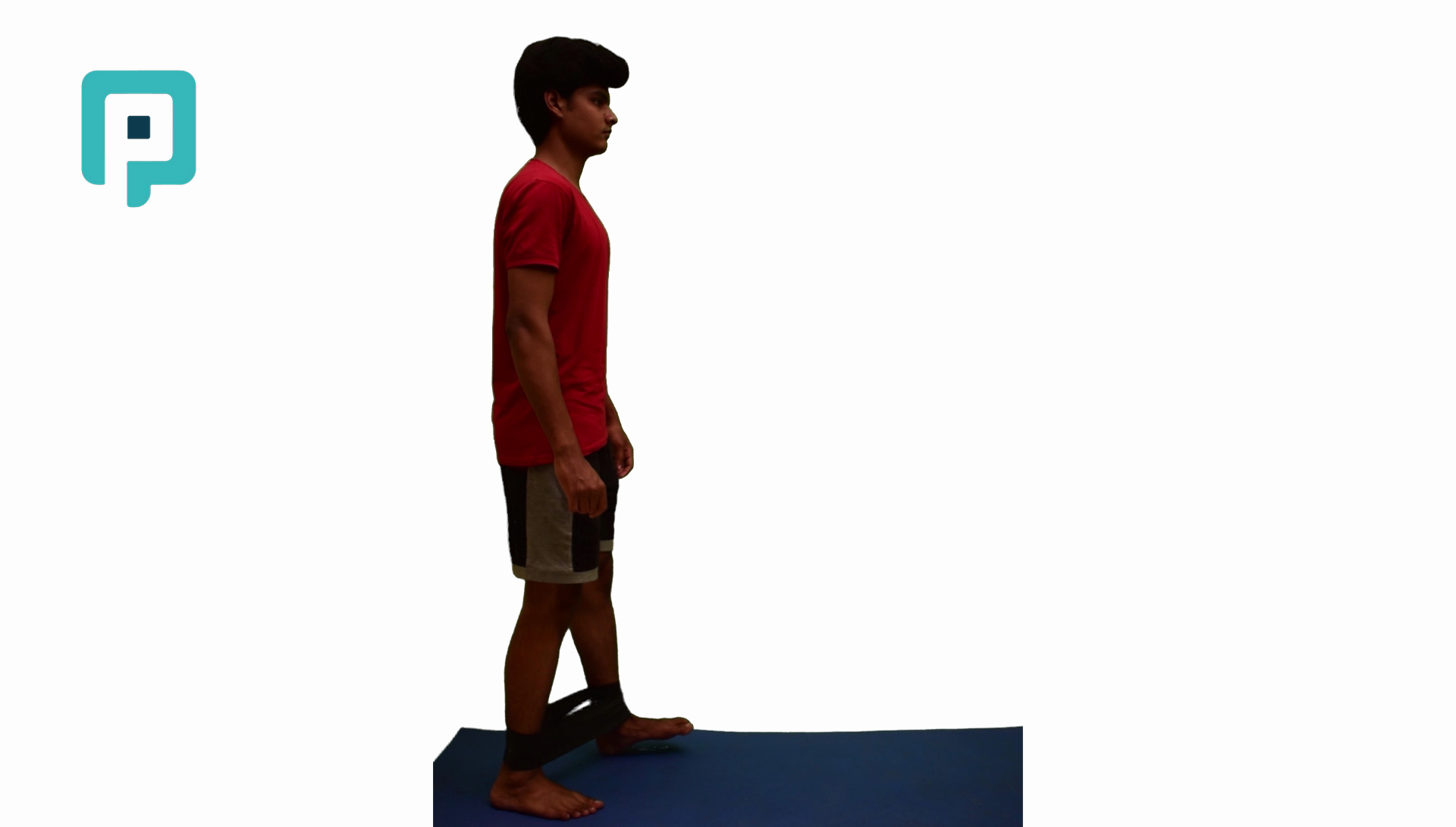 sideways diagonal walk with resistance band - beginner Lower Body exercise