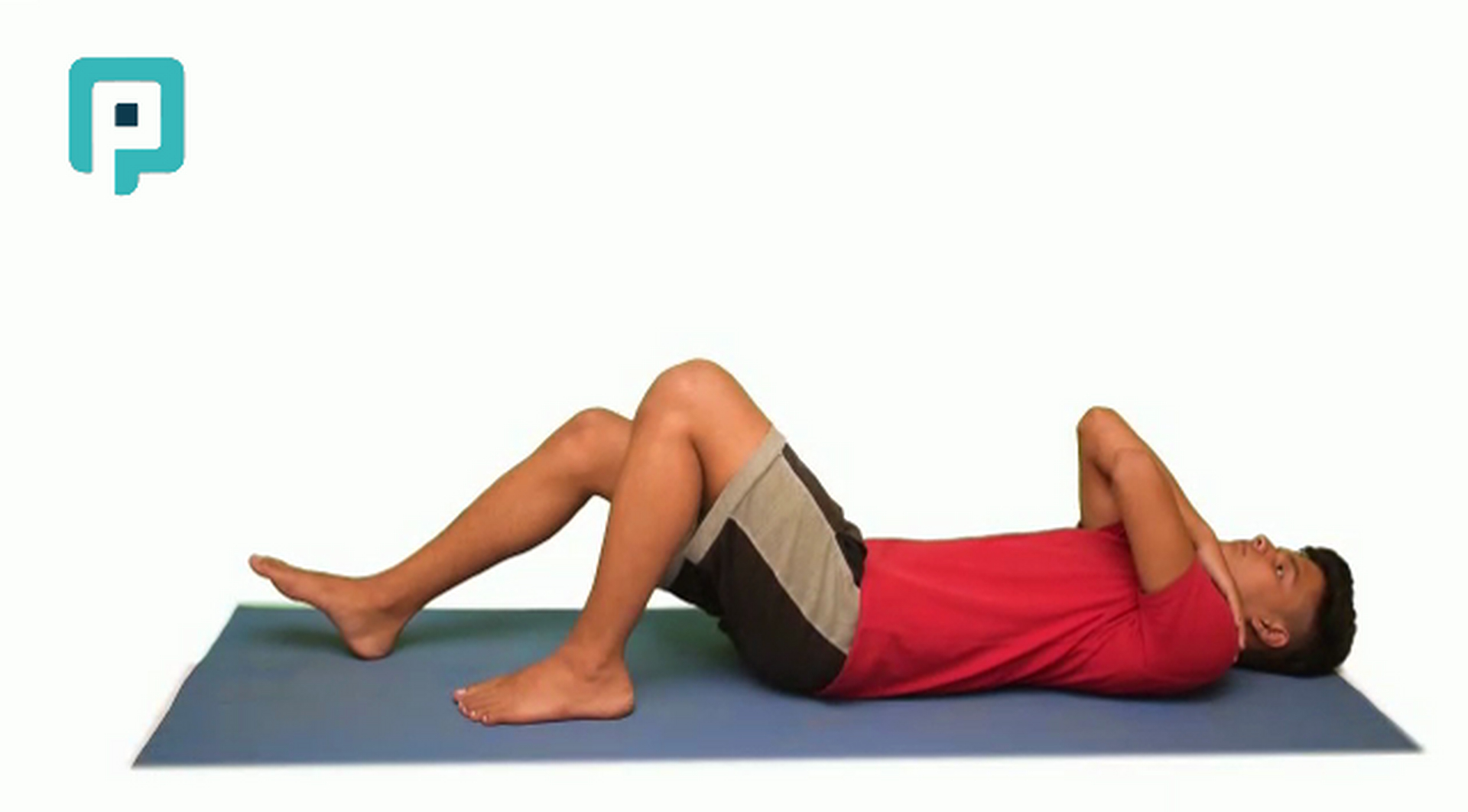 core heel slide - beginner Trunk exercise