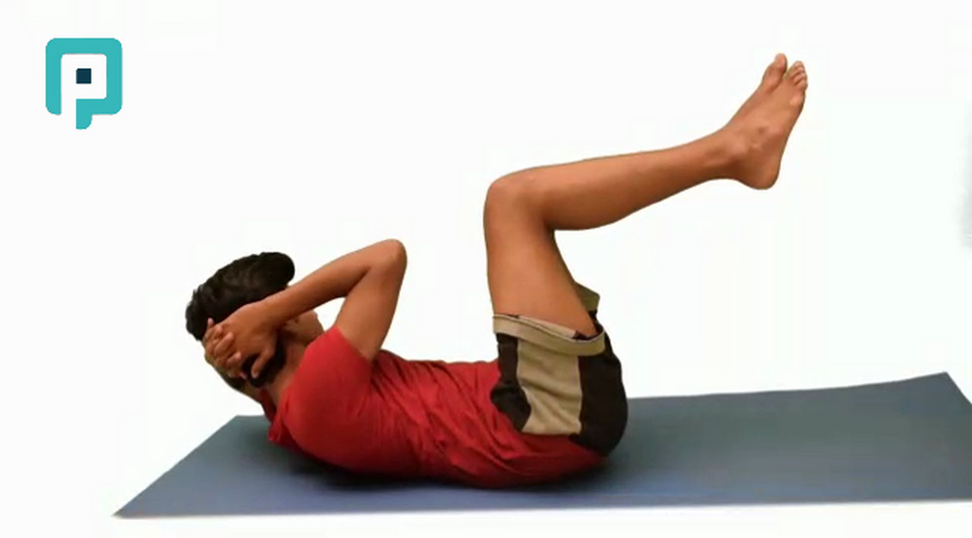 oblique crunch - beginner Trunk exercise
