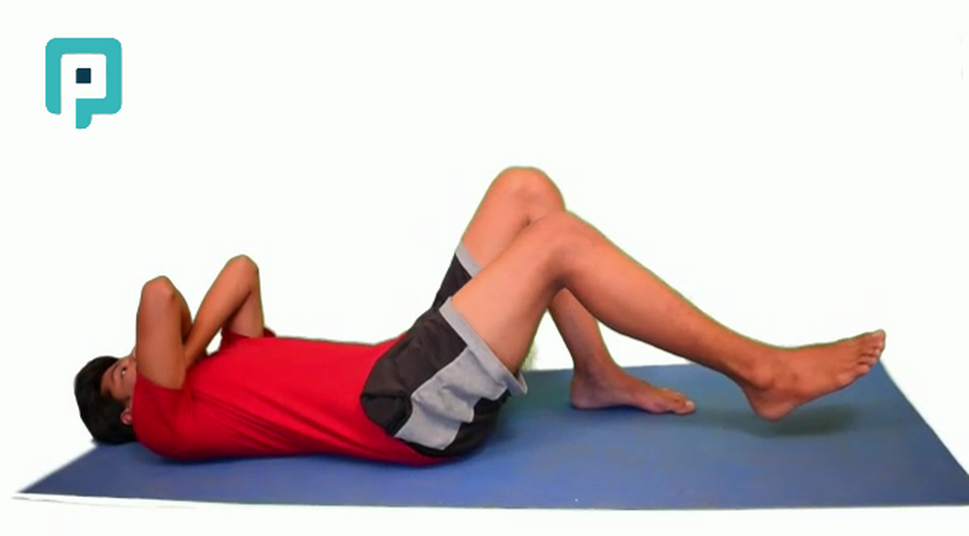 core alternate kicks - beginner Trunk exercise