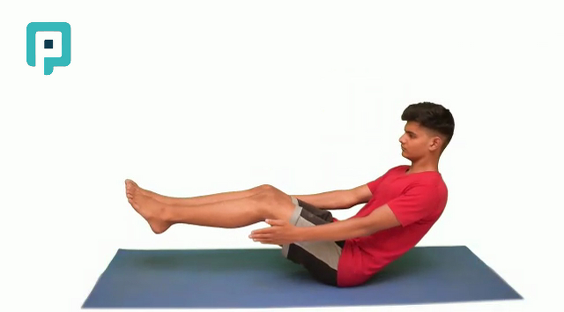 v sit up - beginner Trunk exercise