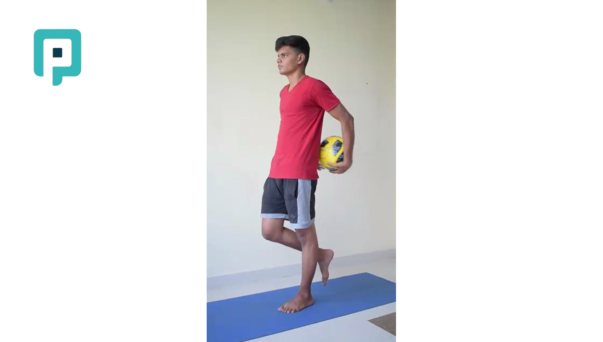 functional training while single leg standing - beginner Trunk exercise