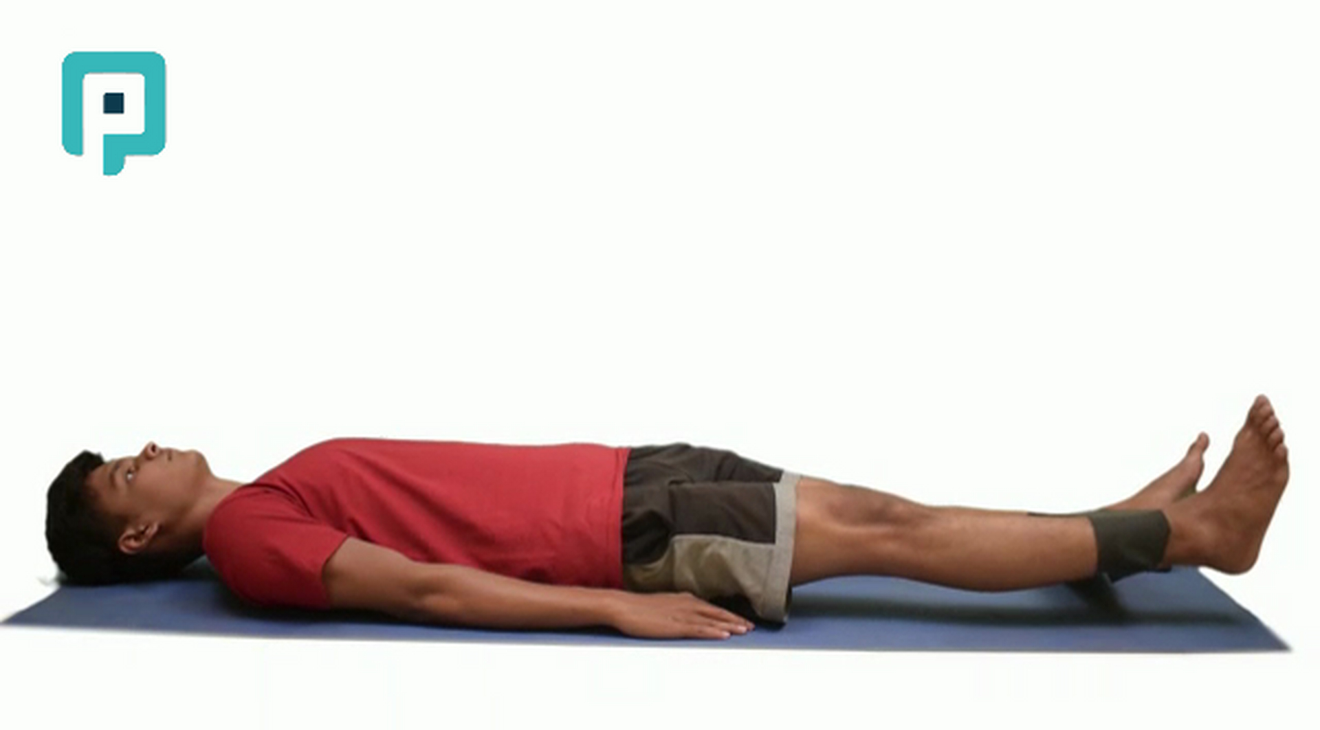 supine hip abduction with resistance band - beginner Trunk exercise