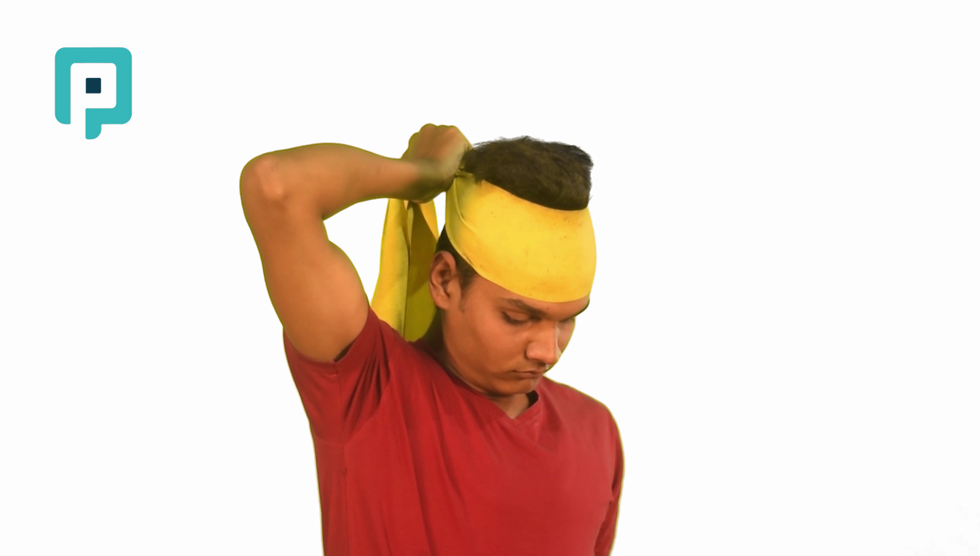 neck flexion with resistance band - beginner Neck exercise