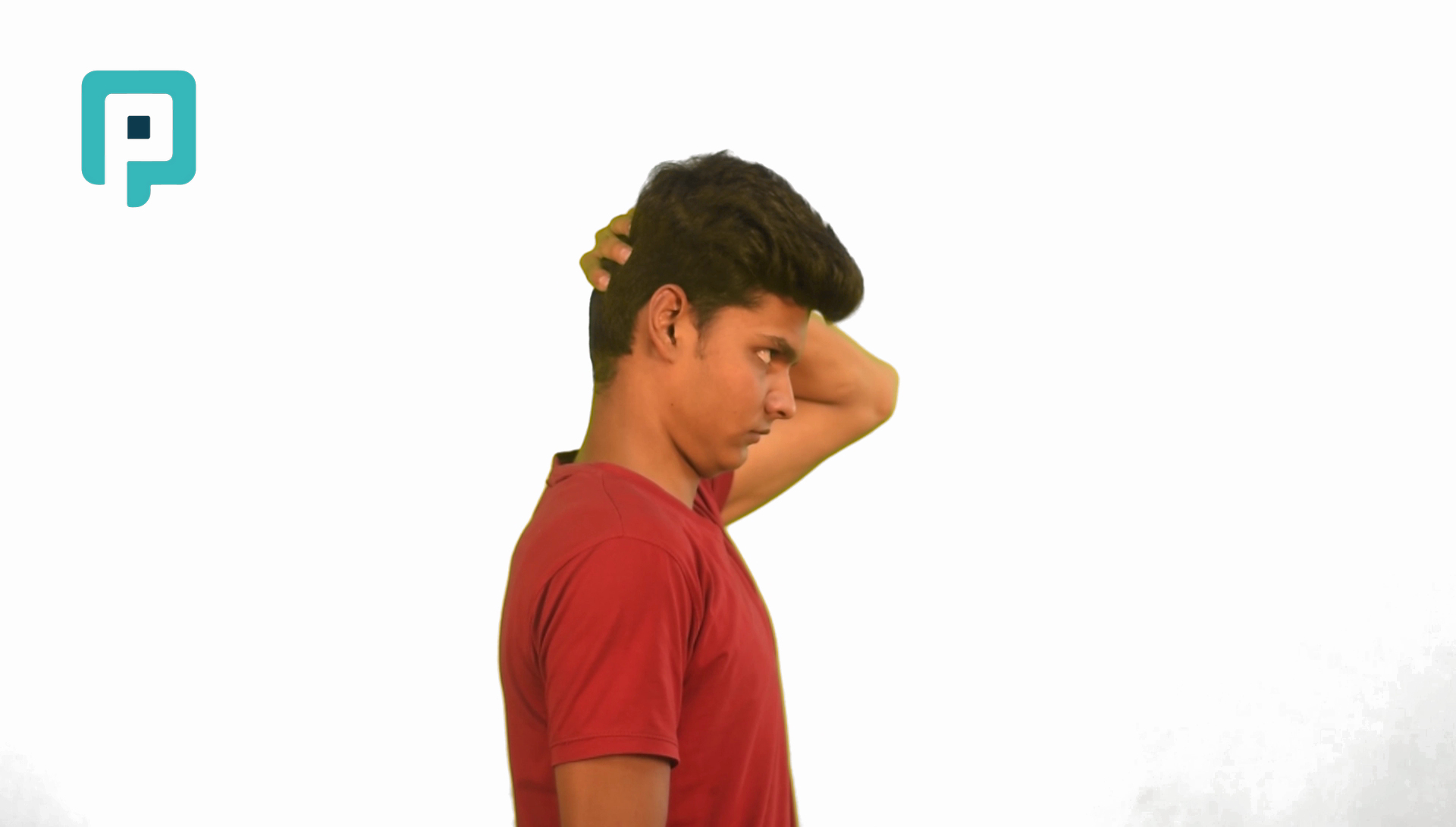 neck flexion stretch - beginner Neck exercise