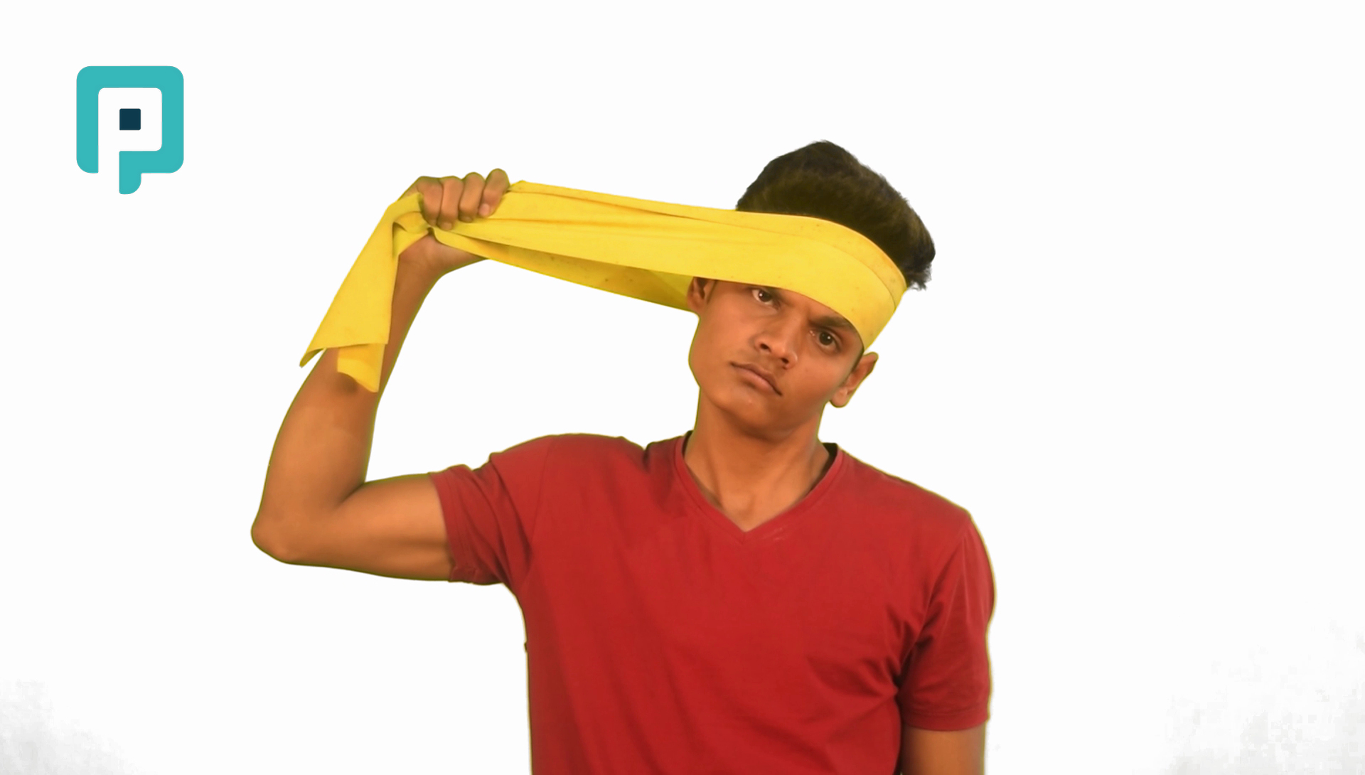 neck lateral flexion with resistance band - beginner Neck exercise
