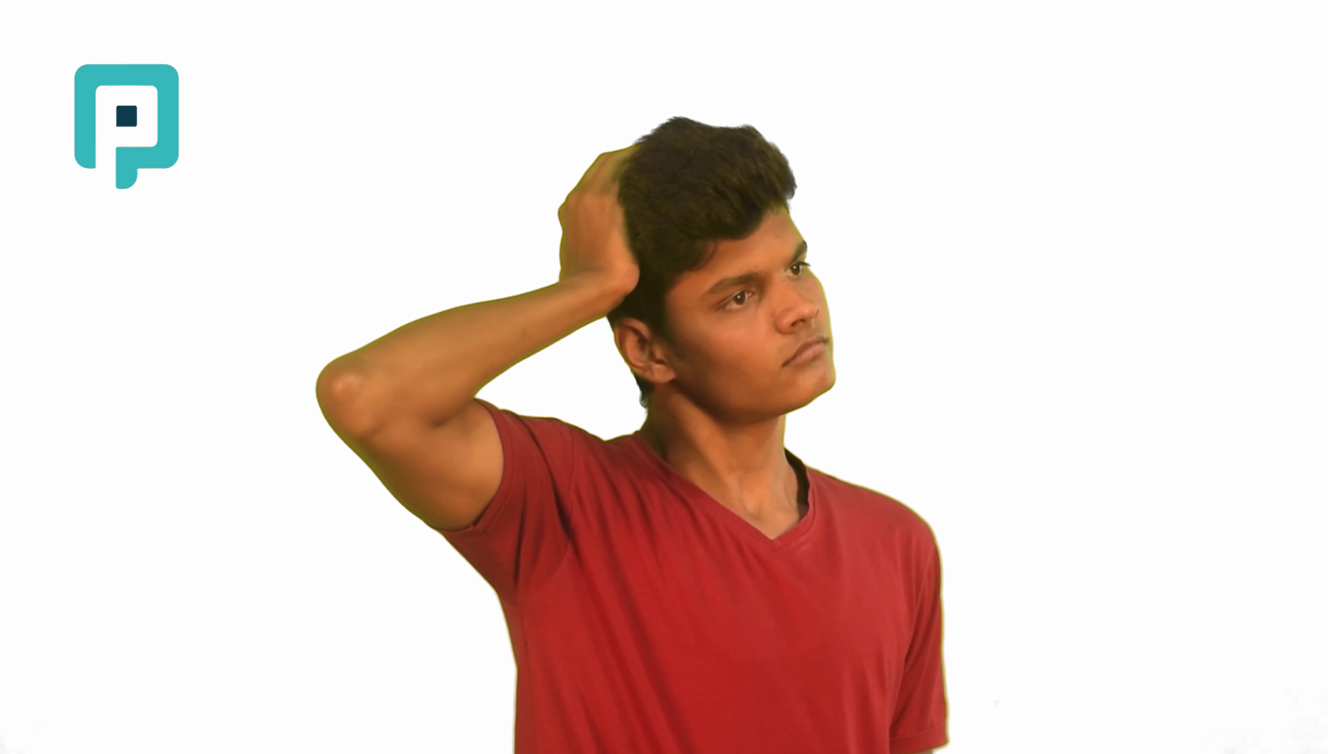 neck side bend isometric 1
