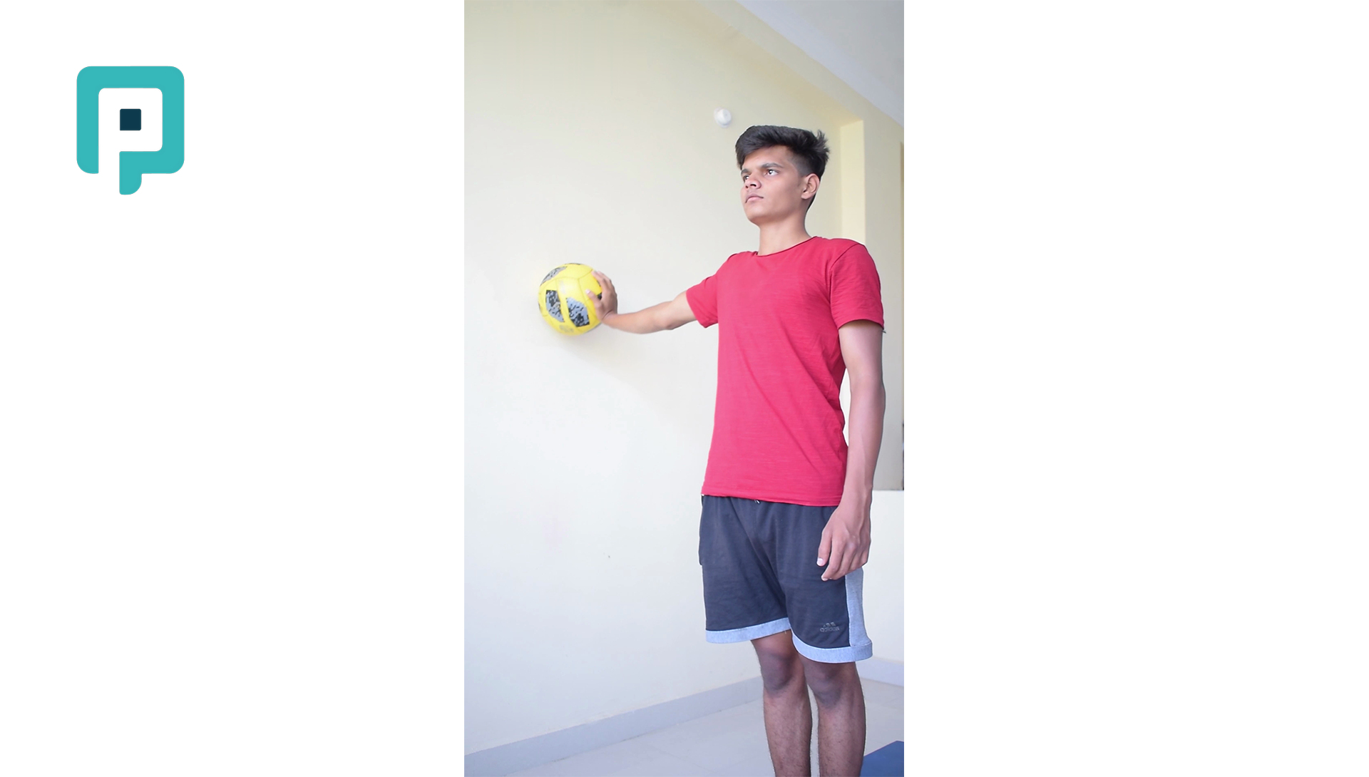 wall ball circles in shoulder abduction - beginner Upper Body exercise