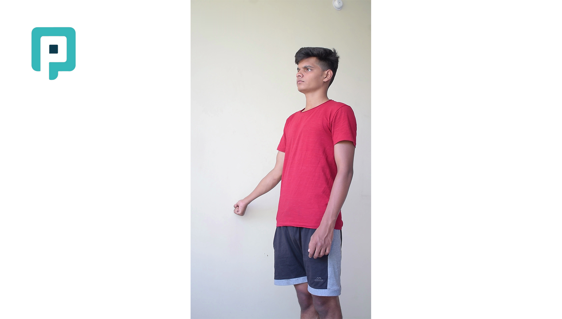 shoulder abduction isometric wall push - beginner Upper Body exercise