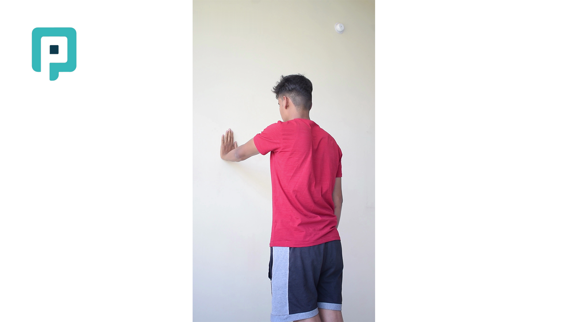 single arm wall push plus - beginner Upper Body exercise
