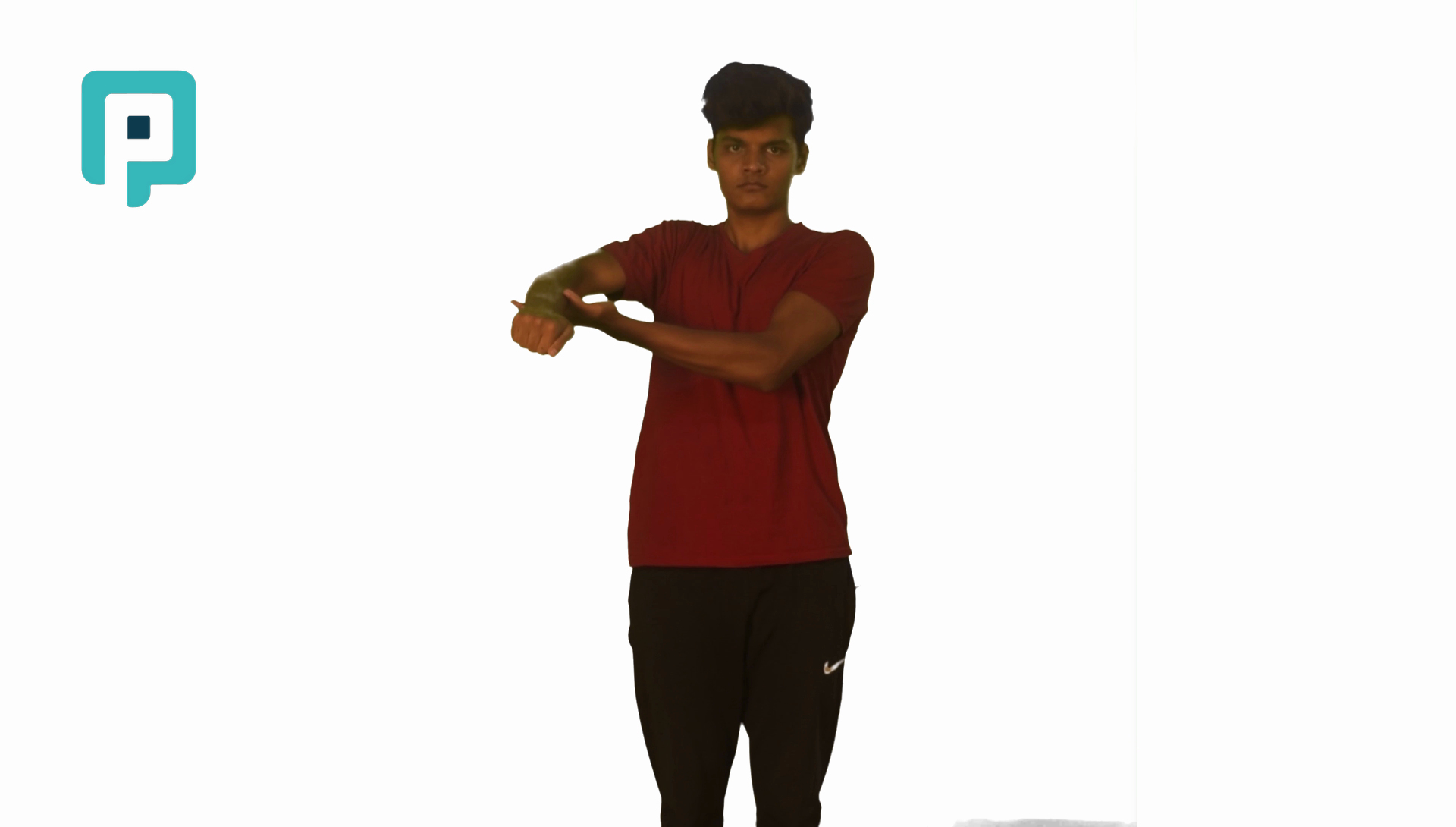 shoulder internal rotation isometric at 90 degree 3 - beginner Upper Body exercise