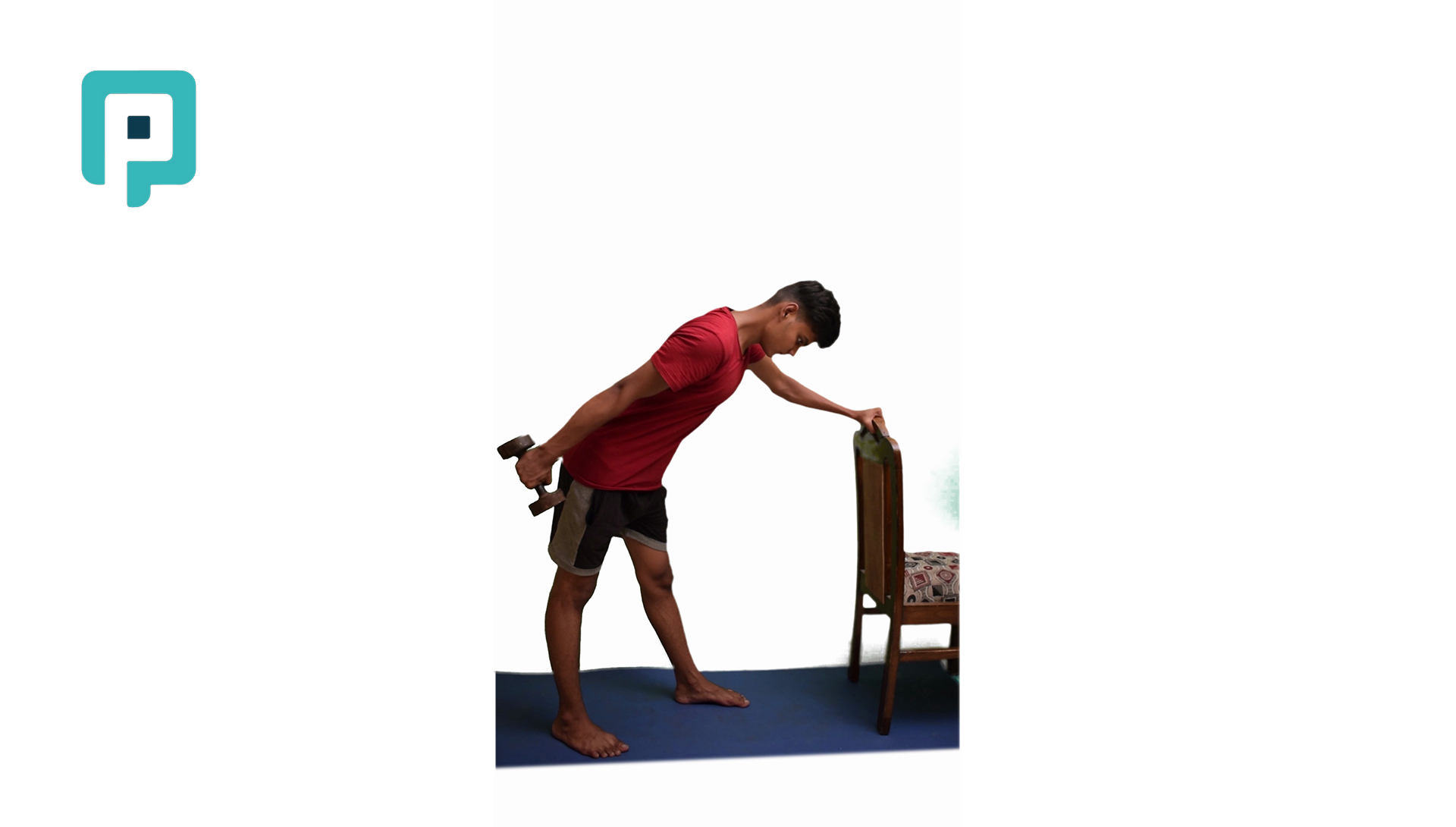 shoulder pendulum forward backward with dumbbell - beginner Upper Body exercise
