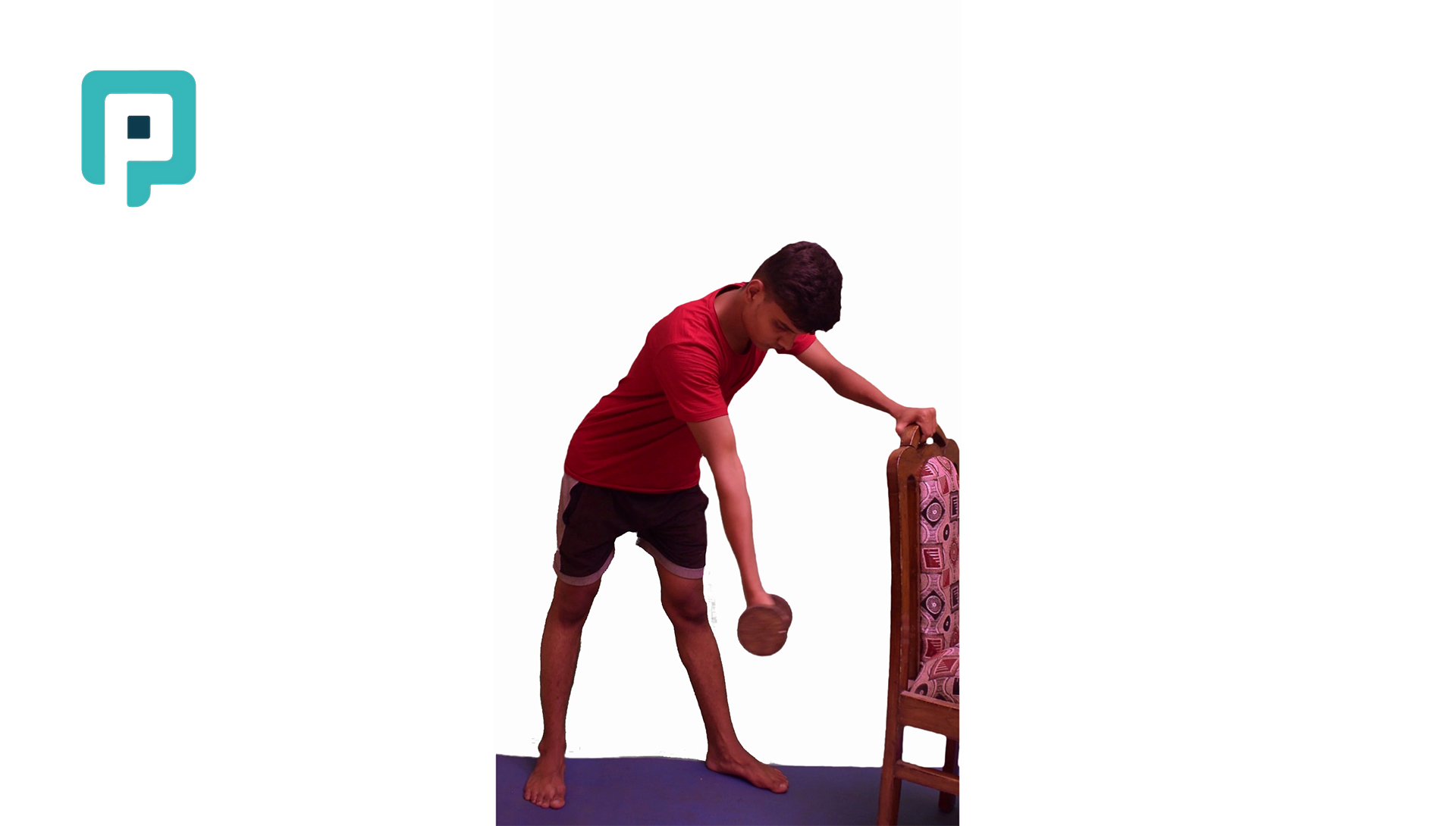 shoulder pendulum anti clockwise circles with weight - beginner Upper Body exercise