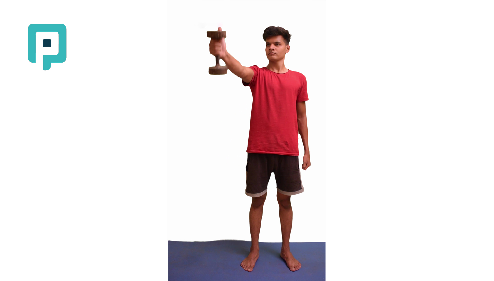 standing shoulder scaption to 90 degrees with dumbbell - beginner Upper Body exercise