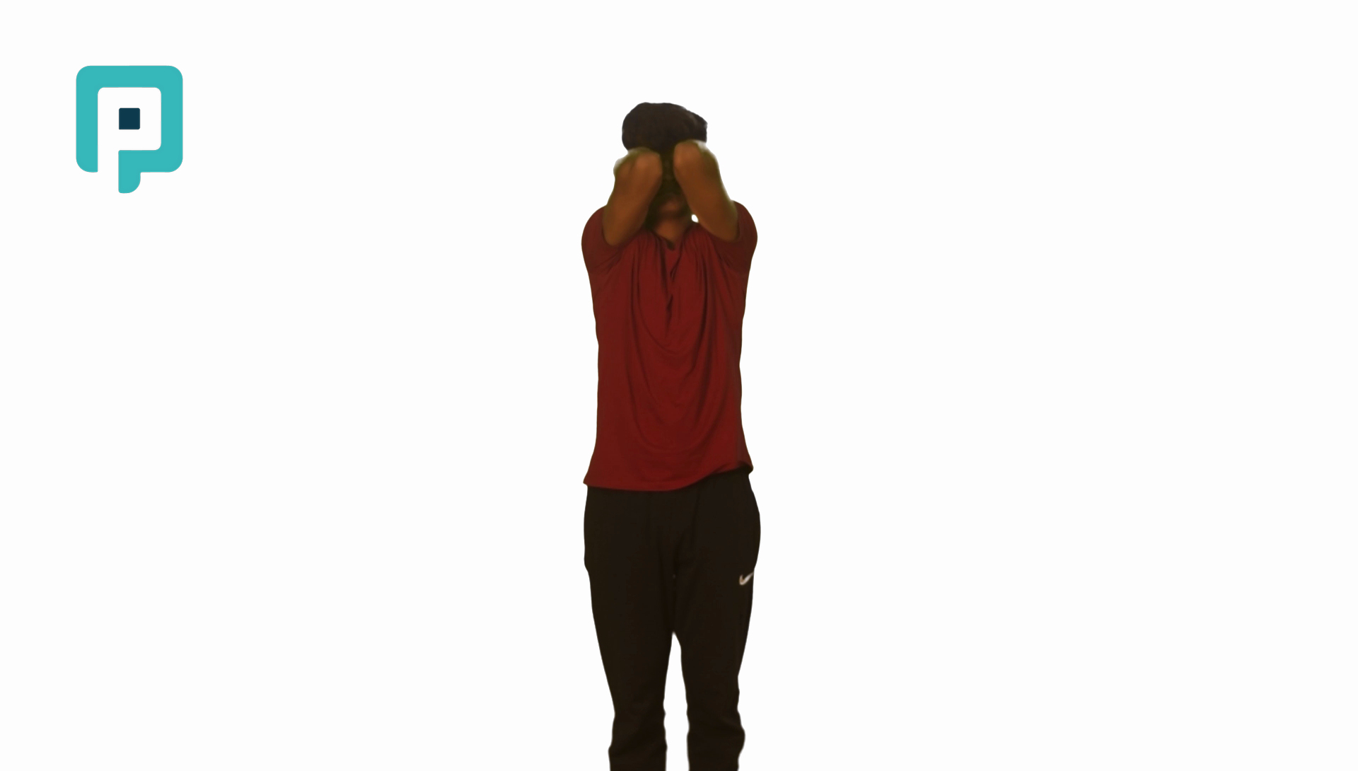 pectoral stretch with hands behind head - beginner Upper Body exercise