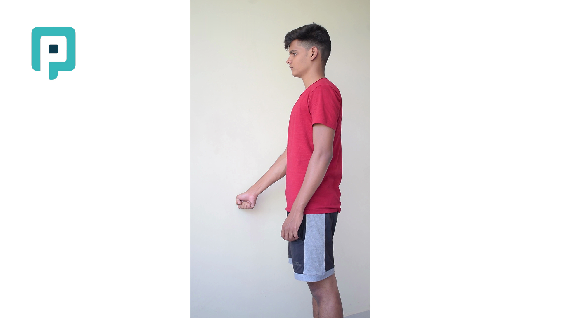 shoulder scaption isometric wall press - beginner Upper Body exercise