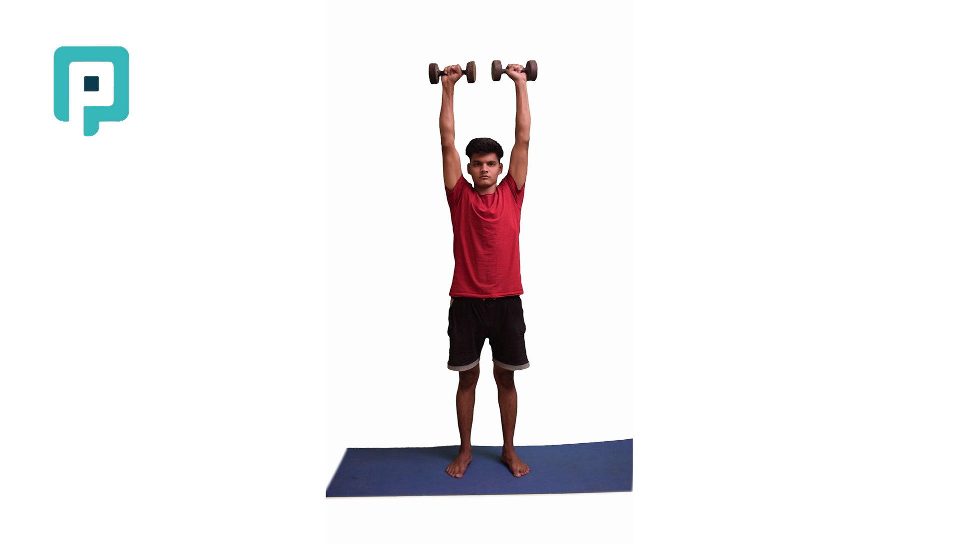 shoulder press with dumbbell - beginner Upper Body exercise