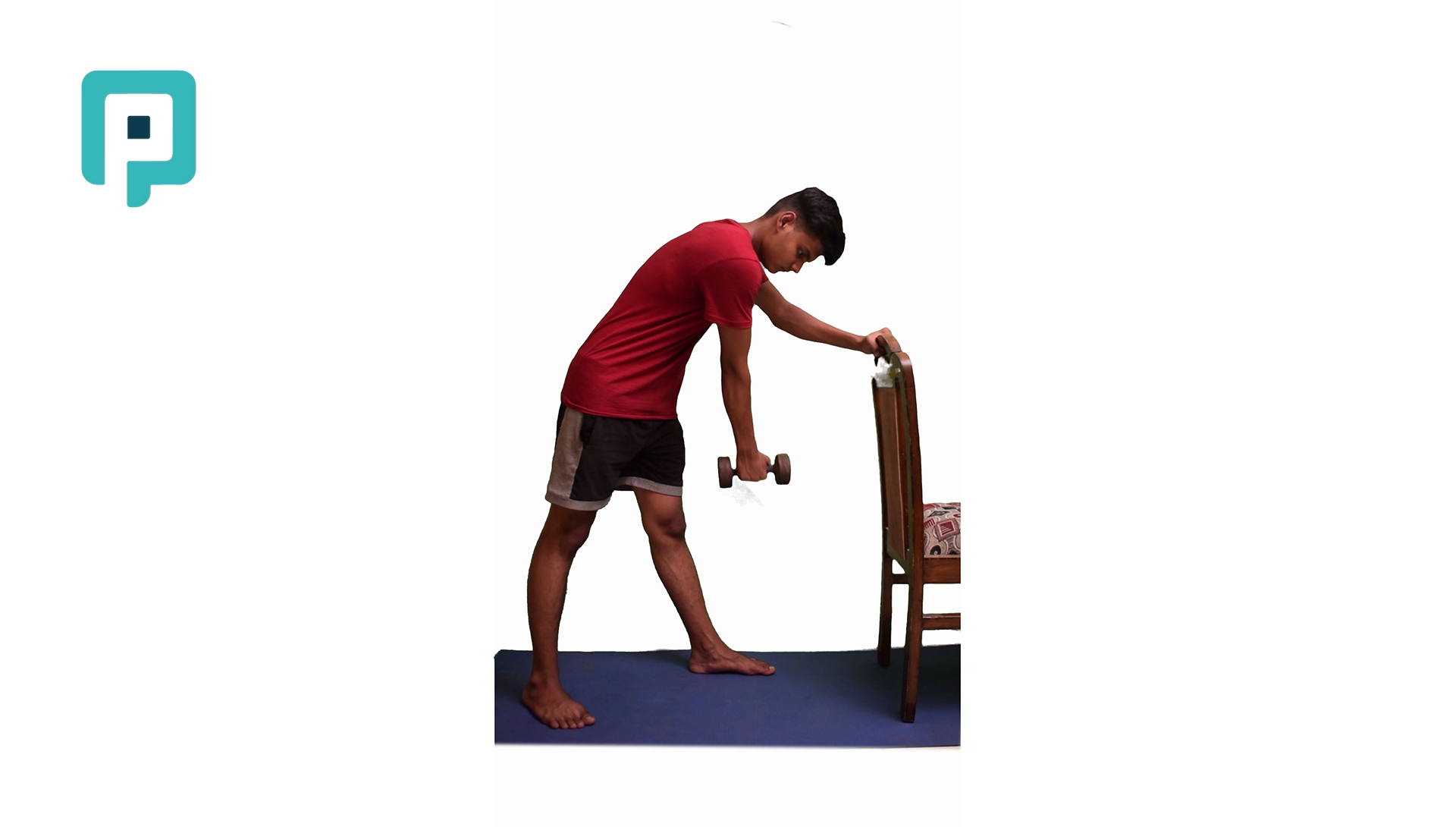 shoulder pendulum side to side with dumbbell - beginner Upper Body exercise