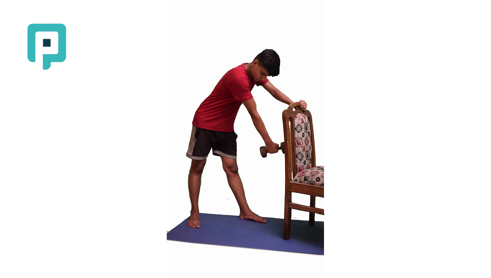 shoulder pendulum clockwise circles with weight - beginner Upper Body exercise