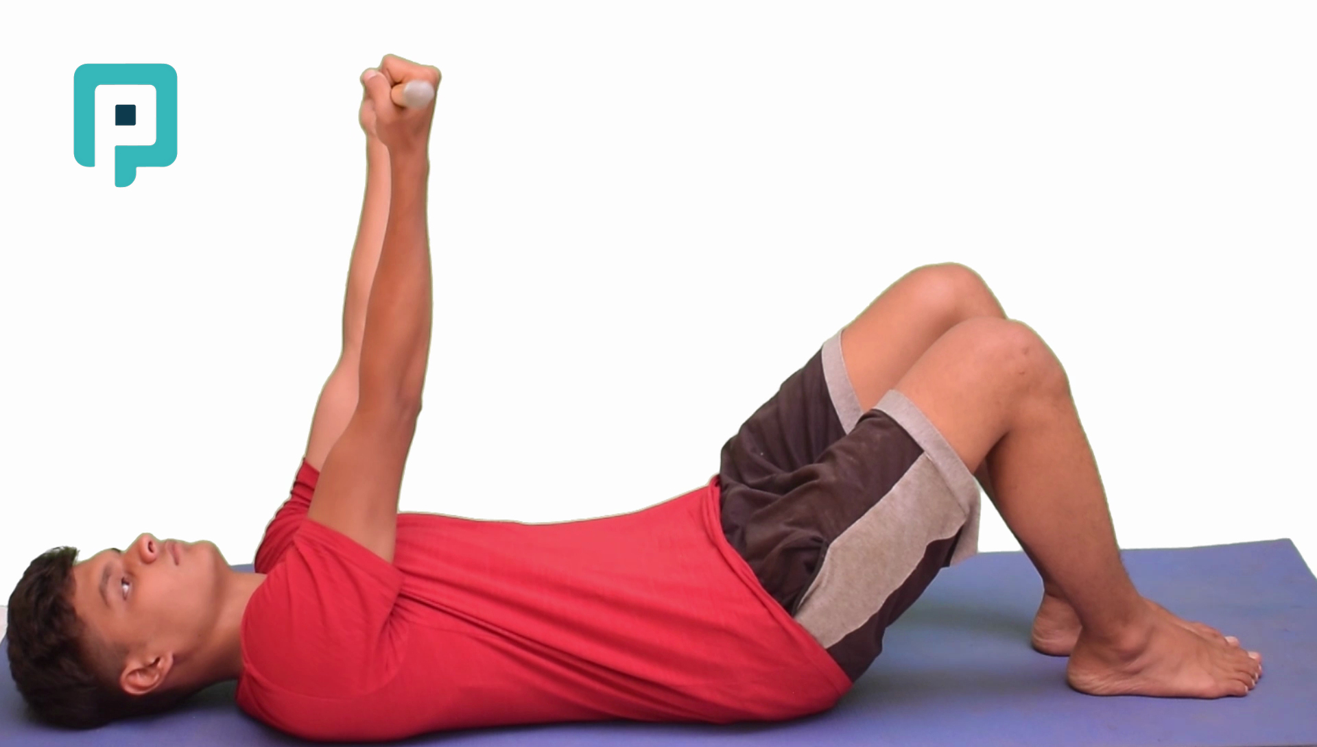 supine horizontal adduction with rod assistance - beginner Upper Body exercise