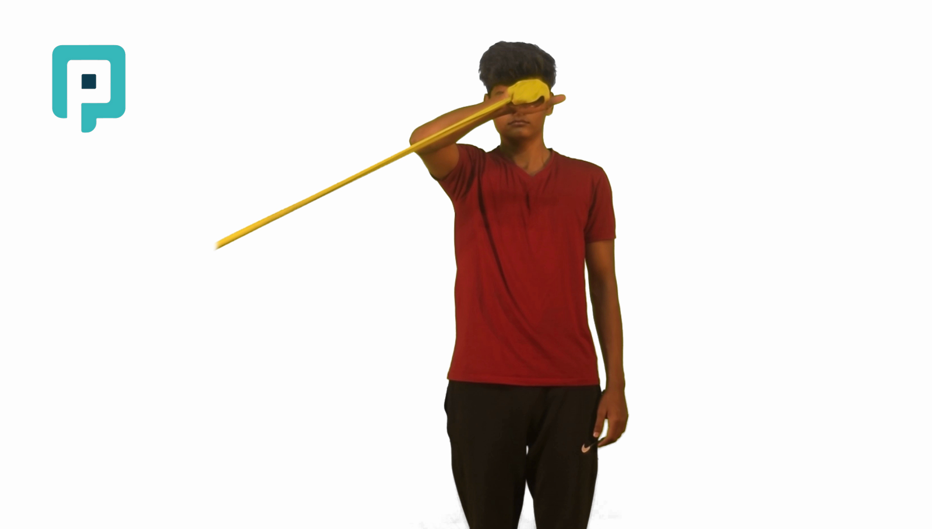 proprioceptive neuromuscular facilitation diagonal one flexion pattern with resistance band - beginner Upper Body exercise