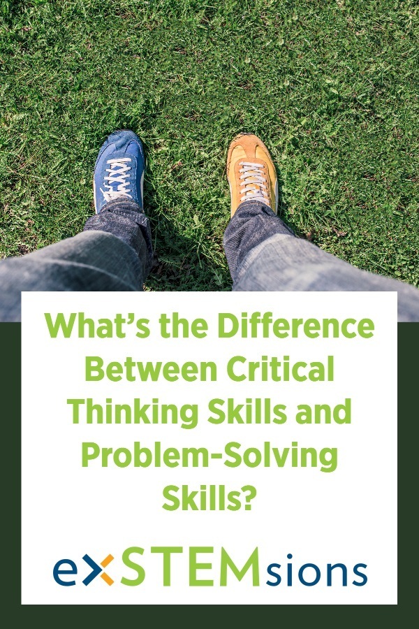 critical thinking vs problem solving