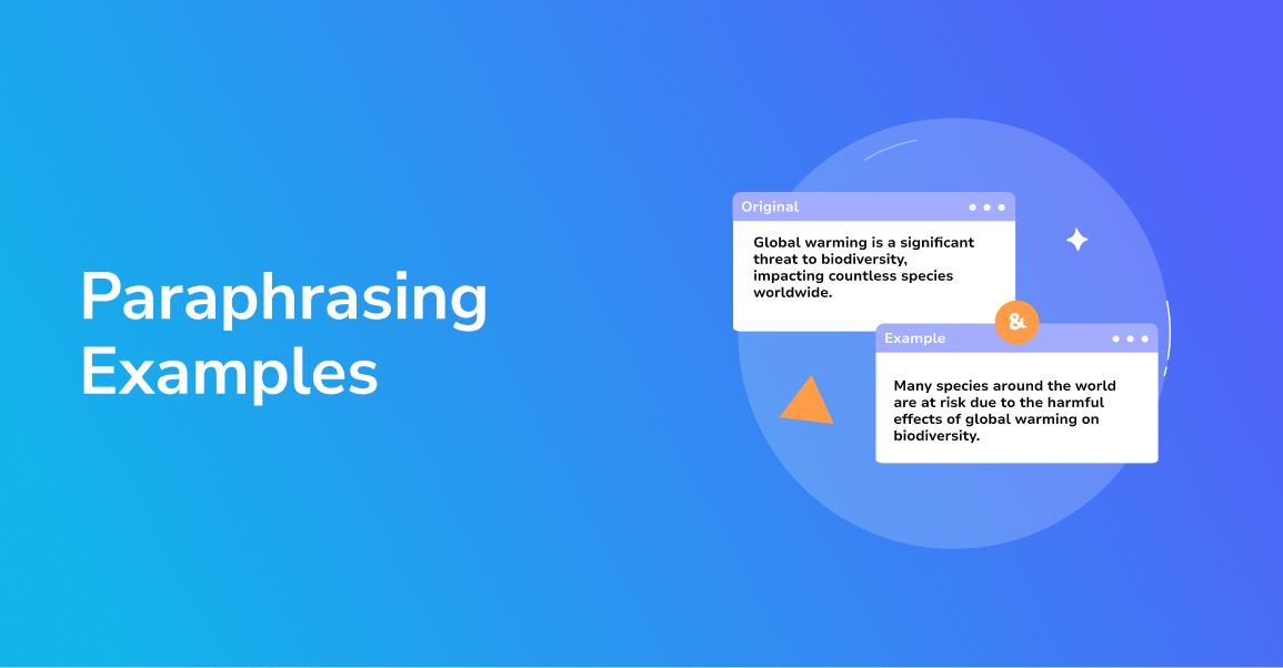 Paraphrasing Examples | Learn with Practical Examples