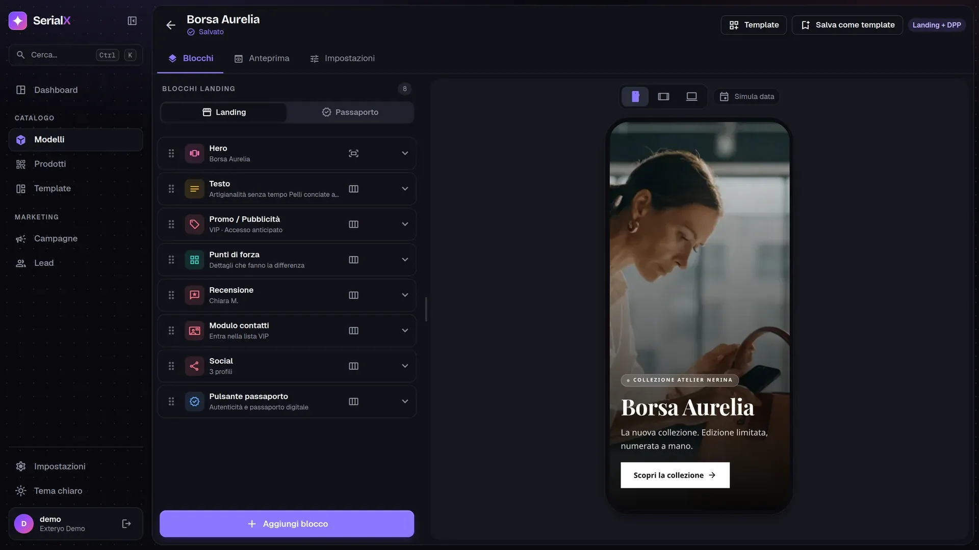 Screen of SerialX