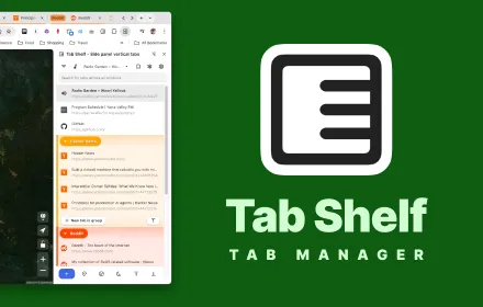 Tab Shelf - Side panel vertical tabs