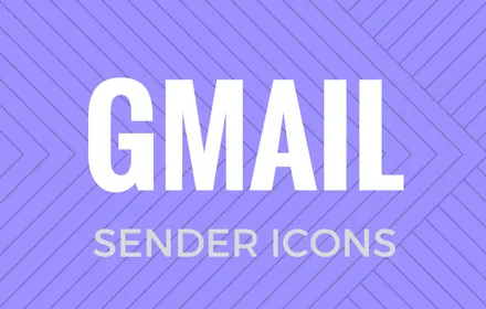 Gmail Sender Icons