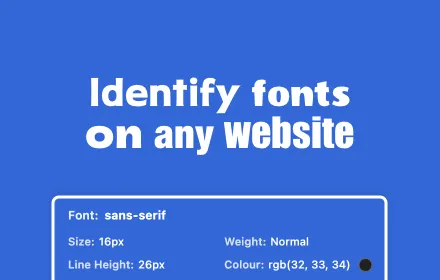 Font Detector