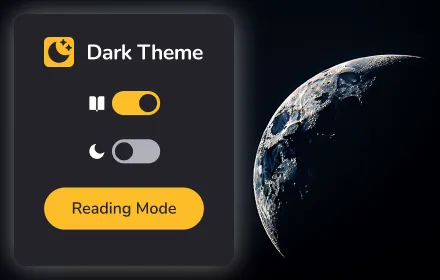 Dark Mode — Night Reader & Blue Light Filter