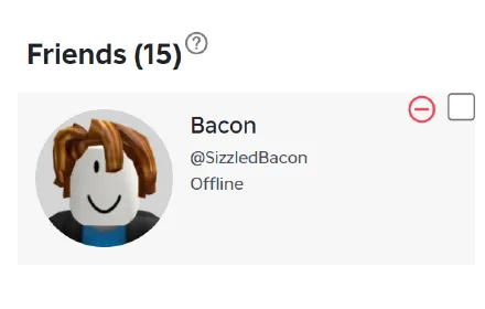 Roblox Friend Remover Button