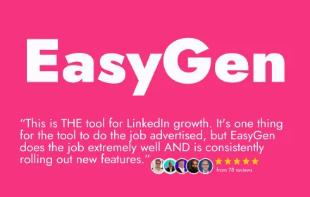 EasyGen - Intelligent LinkedIn content, made easy.
