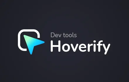 Hoverify: All-in-one extension for web developers