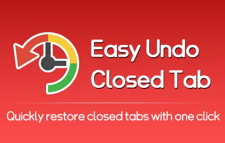 Easy Undo Closed Tab