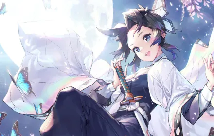 Demon Slayer Shinobu Kocho Wallpaper