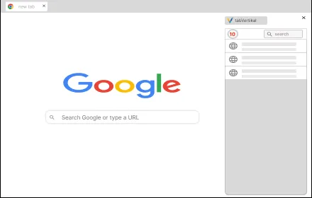 tabVertikal - vertical tabs