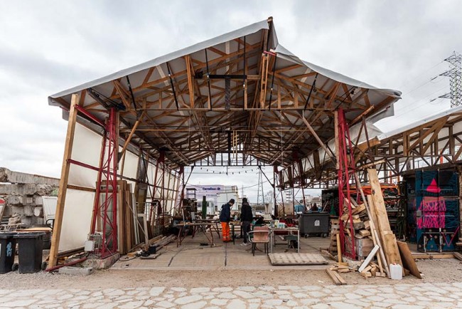 L'ActLab sur l'Île-Saint-Denis / © Bellastock