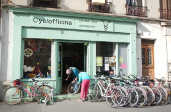 Une carte des ateliers vélos participatifs