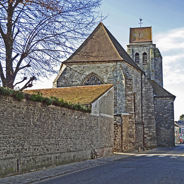 Église Saint-Thomas-Becket à Boissy-sous-Saint-Yon / © monumentum.fr