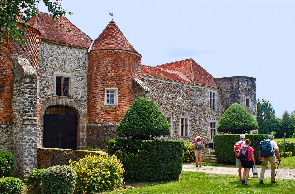 Château de Launoy-Renault à Verdelot (77) / © Jean-Pierre Ossorio - Flickr