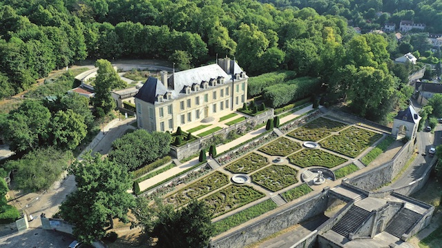 Le château d'Auvers et ses jardins à Auvers-sur-Oise / © Château d'Auvers