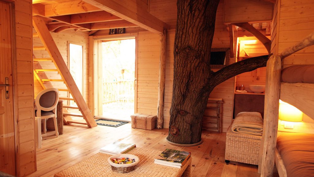 Cabane de la rivière / © Les cabanes du moulin