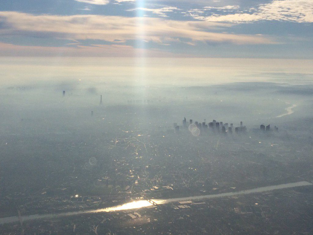 La pollution à Paris / © Walid Berrissoul - Twitter
