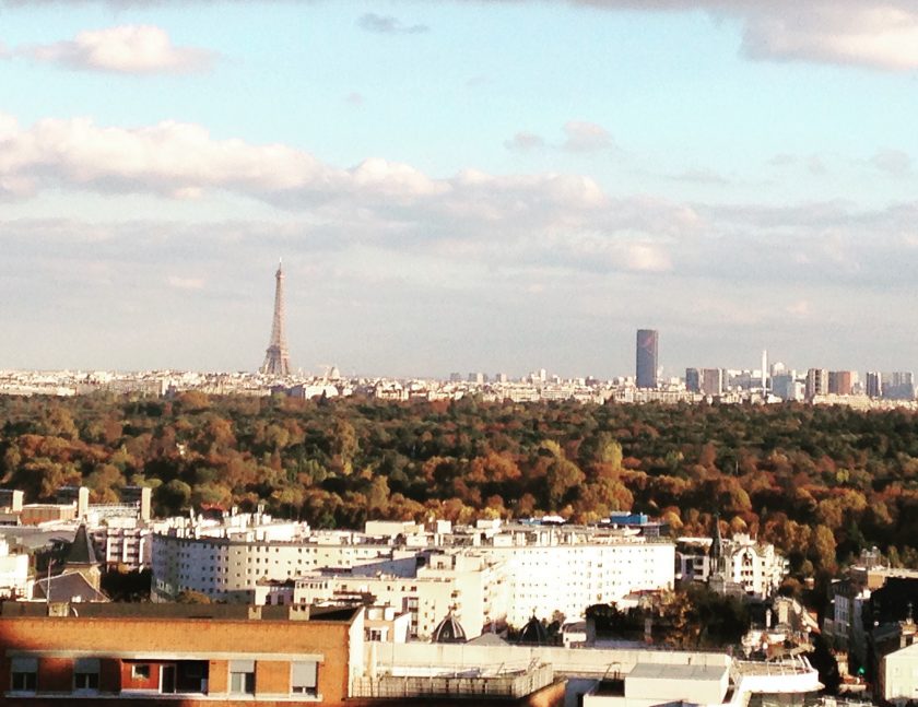 Vue depuis la terrasse du Mont Valérien à Suresnes (92) / © Steve Stillman