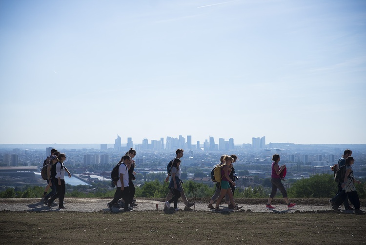 Tour d'horizon(s), le sentier panoramique du Grand Paris - Vue de la Butte d'Orgemont (95) © Marie Genel